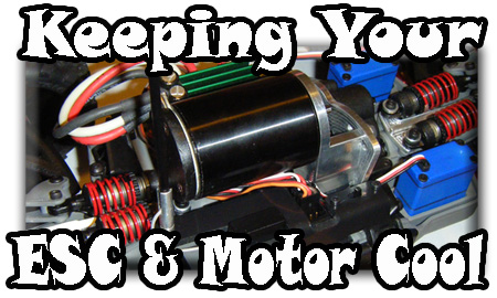 Tutorial on gearing to control brushless ESC and Motor Temperatures